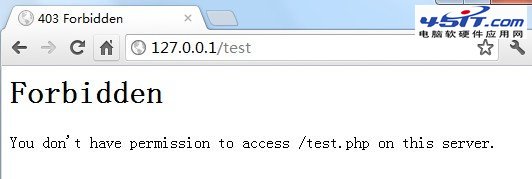 Apache下禁止php文件被直接访问的方法 帮客之家